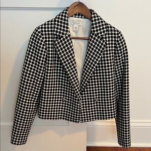 🖤Rachel Zoe Houndstooth Blazer